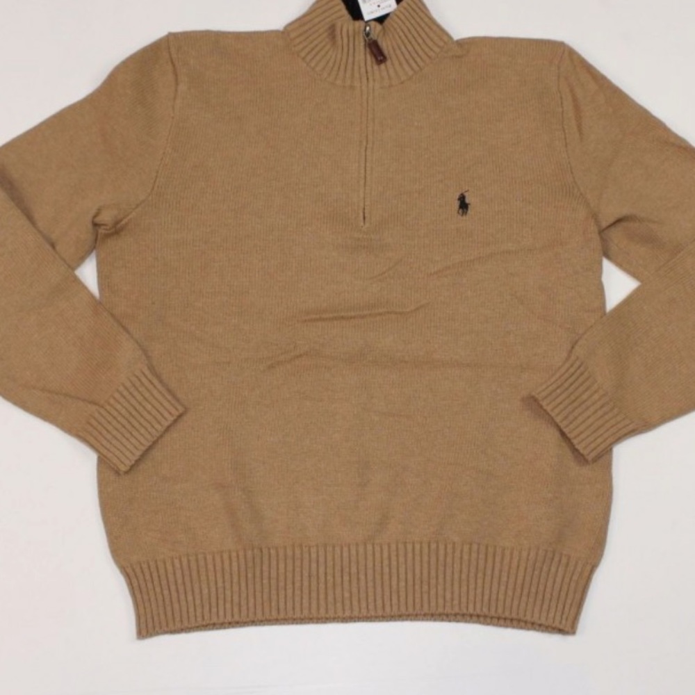 Polo Ralph Lauren Men’s Sweater- XL -Tan/Brown